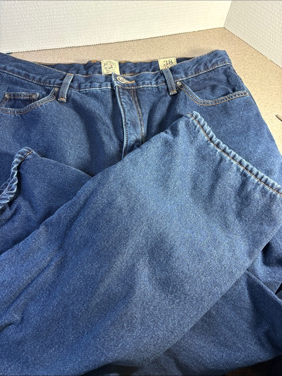 RedHead Other - Red Head Men's Lined Blue Jeans - Relaxed Fit 38x30